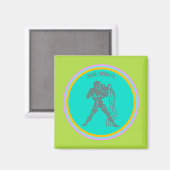 Aquarius Magnet (Vorderseite/Rückseite)