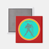 Aquarius Magnet (Vorderseite/Rückseite)
