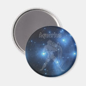 Aquarius Magnet (Vorderseite/Rückseite)