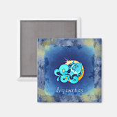 Aquarius Magnet (Vorderseite/Rückseite)