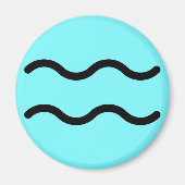 Aquarius-Magnet Magnet (Vorne)