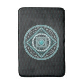 Aquarius Mandala Bath Mat Badematte (Vorderseite Vertikal)