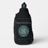 Aquarius Mandala Crossbody Bag (Vorderseite)