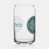 Aquarius Mandala Dosenglas (Rechts)