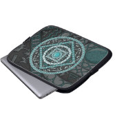 Aquarius Mandala Laptop Case (Vorne Knopf)