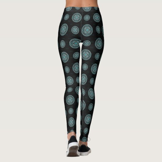 Aquarius Mandala Leggings (Rückseite)