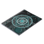Aquarius Mandala-Notebook Notizblock (Linke Seite)