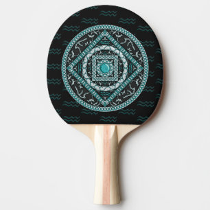 Aquarius-Mandala-Ping-Pong-Schläger Tischtennis Schläger