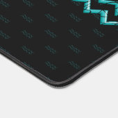 Aquarius Mandala Schreibtischunterlage (Ecke)