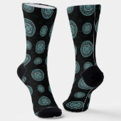 Aquarius Mandala Socken (Gewinkelt)