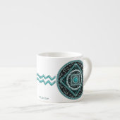Aquarius Mandala Spezialität Tasse (Vorderseite Rechts)