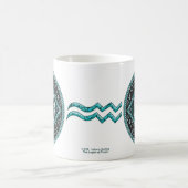 Aquarius Mandala Tasse (Mittel)