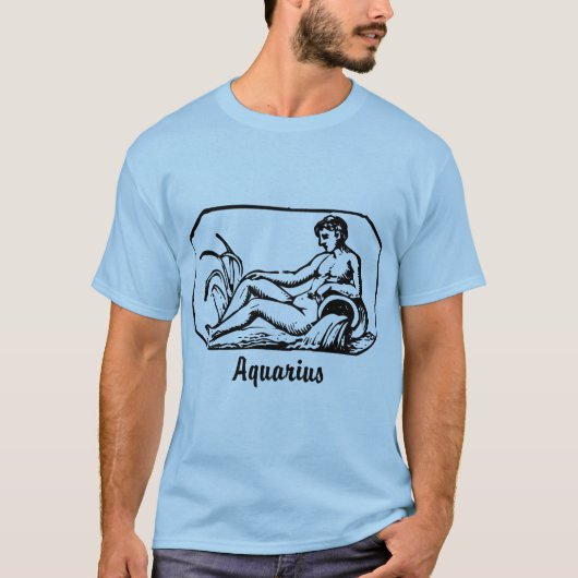 Aquarius - Maßgeschneidert T-Shirt (Vorderseite)