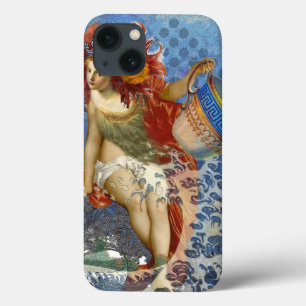 Aquarius Meerjungfrau Gothic Blaue Kunst Case-Mate iPhone Hülle