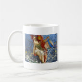 Aquarius Mermaid Gothic Blue Art Kaffeetasse (Links)