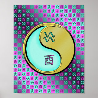 Aquarius & Metal Poster