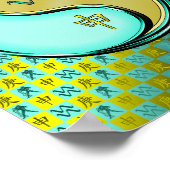 Aquarius & Metal Poster (Ecke)