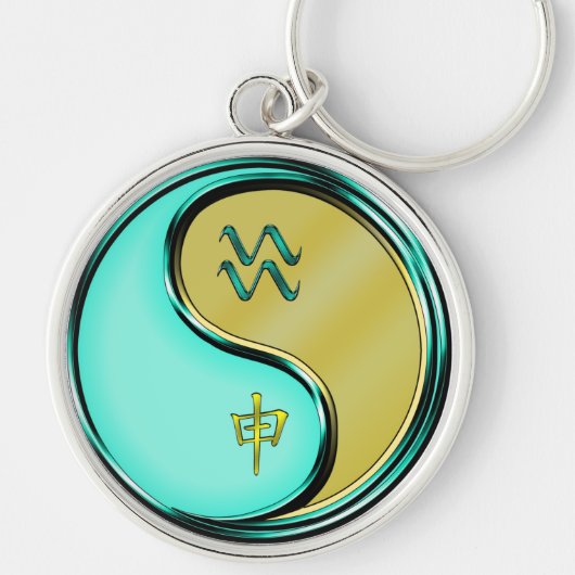 Aquarius & Metal Schlüsselanhänger (Vorne)