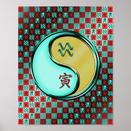 Aquarius & Metal Tiger Poster (Vorne)