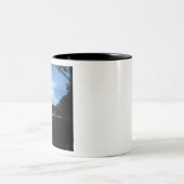 Aquarius-Mond Zweifarbige Tasse (Mittel)