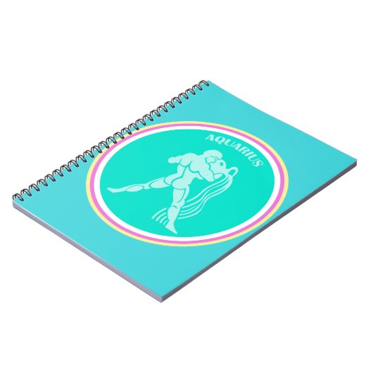 Aquarius-Notebook Notizblock (Linke Seite)