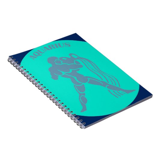 Aquarius-Notebook Notizblock (Rechte Seite)