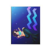 Aquarius Notepad Notizblock (Rotiert)