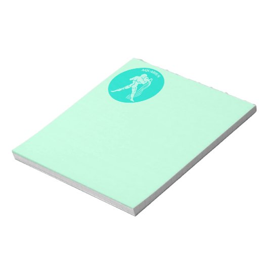 Aquarius Notepad Notizblock (Rotiert)
