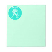 Aquarius Notepad Notizblock (Vorderseite)