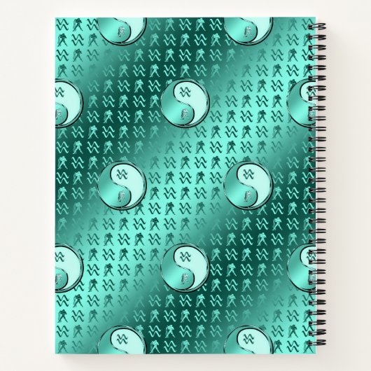 Aquarius Notizblock (Rückseite)