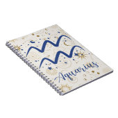 Aquarius Notizblock (Rechte Seite)