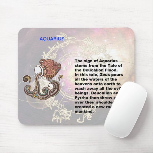 Aquarius Origin Mousepad (Mit Mouse)