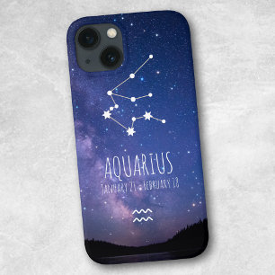 Aquarius   Personalisierte Sternbilder Case-Mate iPhone Hülle