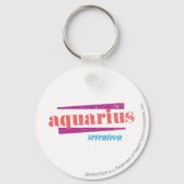 Aquarius Pink Schlüsselanhänger (Vorderseite)