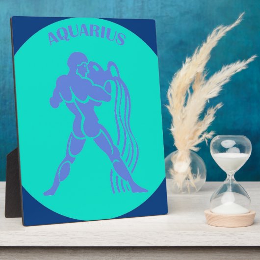 Aquarius Plaque Fotoplatte (Seite)