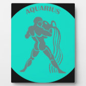 Aquarius Plaque Fotoplatte (Vorderseite)