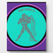 Aquarius Plaque Fotoplatte (Vorderseite)