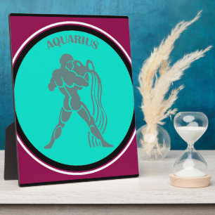 Aquarius Plaque Fotoplatte