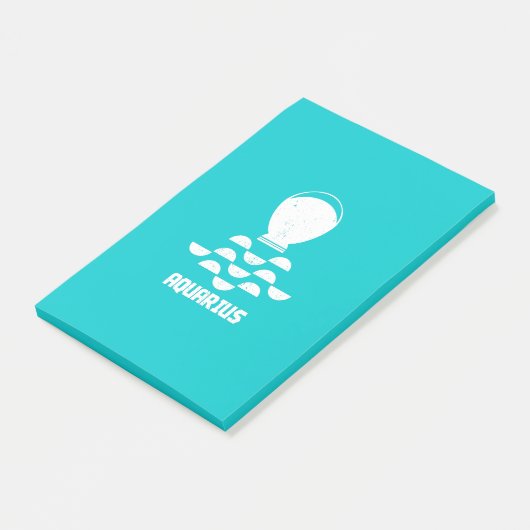 Aquarius Post-it Klebezettel (angewinkelt)