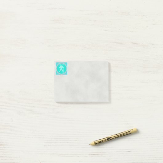 Aquarius Post-It-Notes Post-it Klebezettel (Auf Schreibtisch)