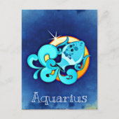 Aquarius Postcard Postkarte (Vorderseite)