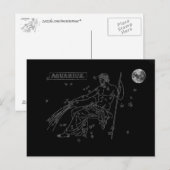 Aquarius Postcard Postkarte (Vorne/Hinten)