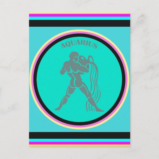 Aquarius Postcard Postkarte (Vorderseite)