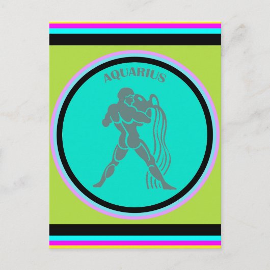 Aquarius Postcard Postkarte (Vorderseite)