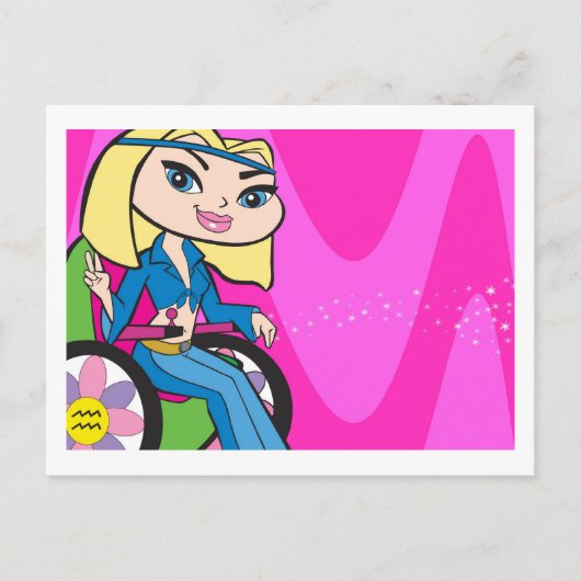 Aquarius Postcard Postkarte (Vorderseite)