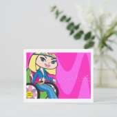 Aquarius Postcard Postkarte (Stehend Vorderseite)