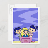 Aquarius Postcard Postkarte (Vorne/Hinten)