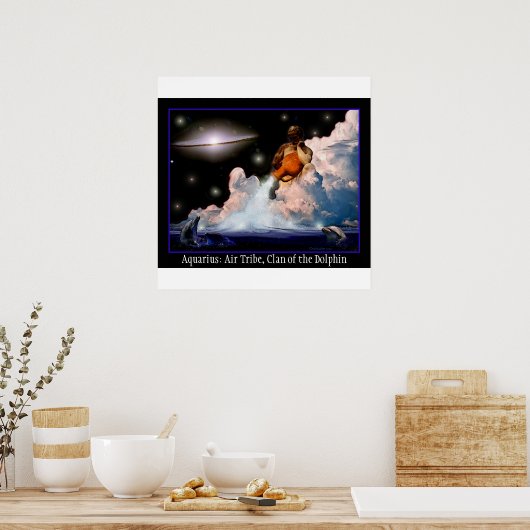Aquarius Poster (Küche)