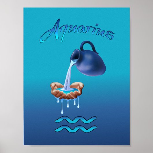 AQUARIUS POSTER (Vorne)