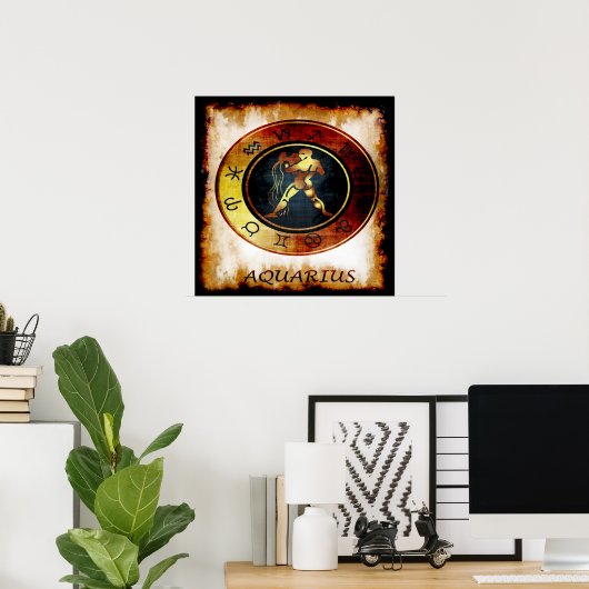 Aquarius Poster (Heimbüro)